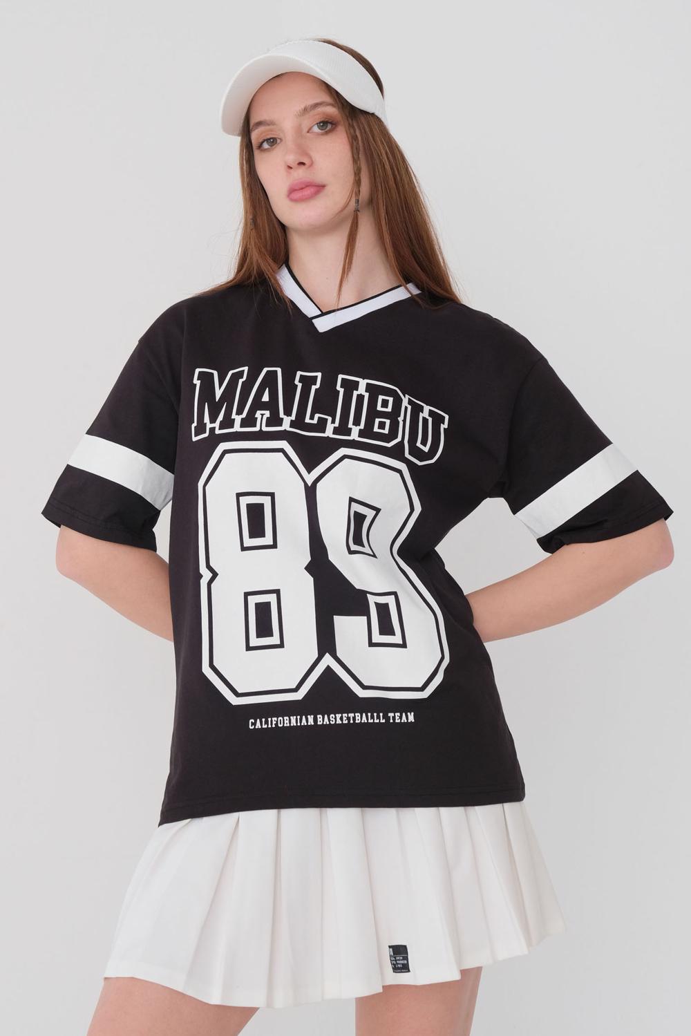 Addax MALIBU 89 Baskılı T-shirt. 1