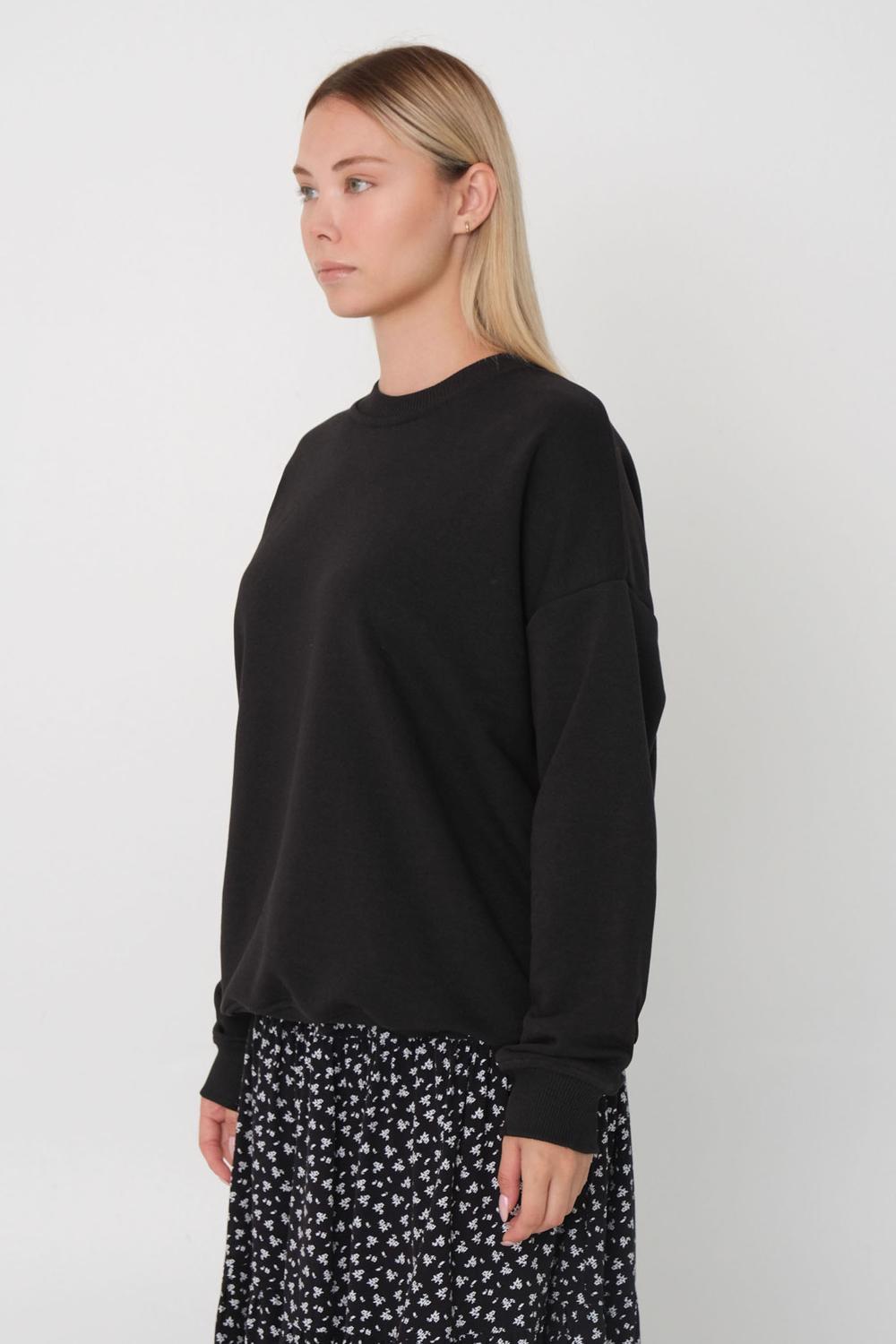 Addax Bisiklet Yaka Sweatshirt. 2