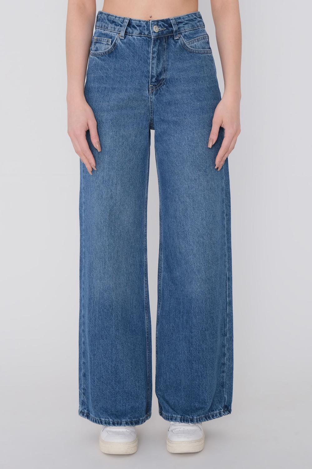 Addax Yüksek Bel Wide Leg Jean. 1