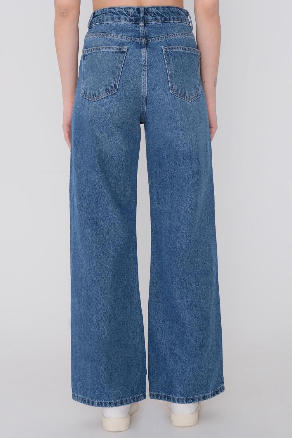 Addax Yüksek Bel Wide Leg Jean. 2