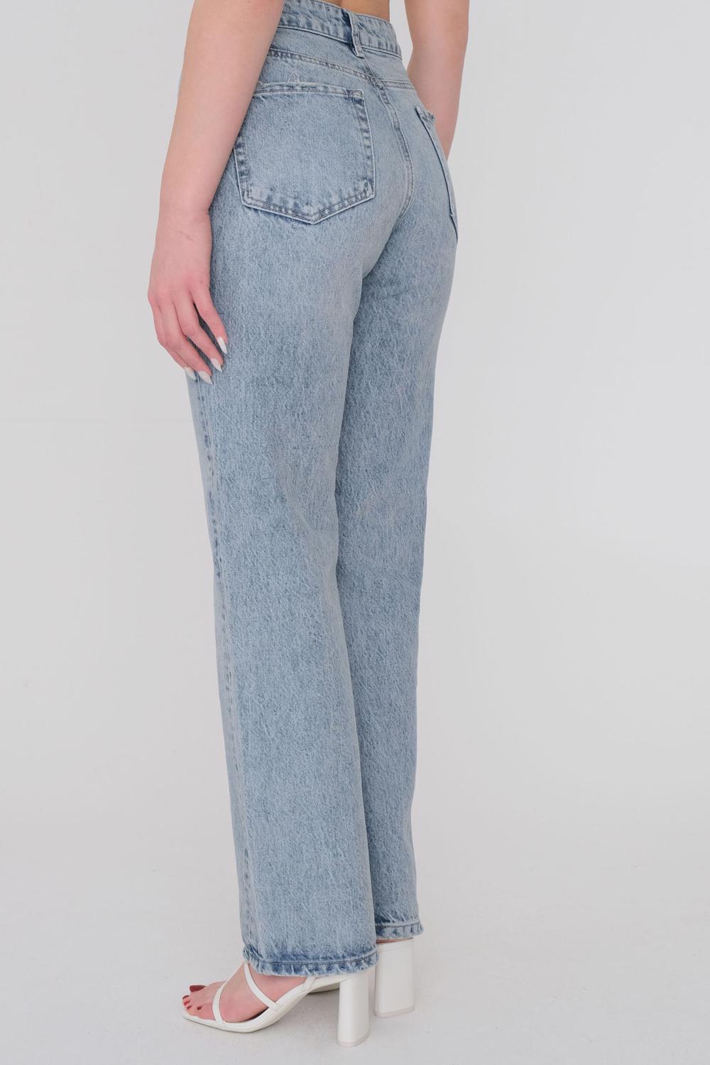 Addax Yüksek Bel Straight Jean. 2