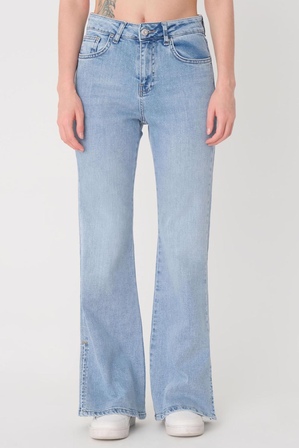 Addax Yüksek Bel Wide Leg Jean. 1