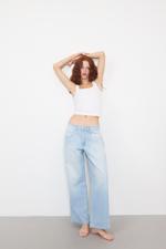 Mavi Normal Bel Wide Leg Jean Pantolon