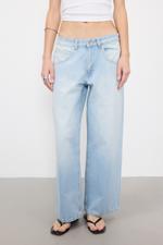 Mavi Normal Bel Wide Leg Jean Pantolon