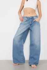 Mavi Normal Bel Wide Leg Jean Pantolon