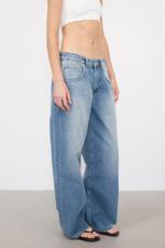 Mavi Normal Bel Wide Leg Jean Pantolon