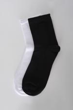 Beyaz Soket Çorap 2'li Paket
