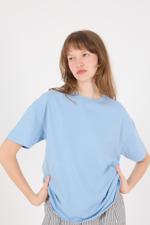 Mavi Bisiklet Yaka Basic Oversize T-shirt