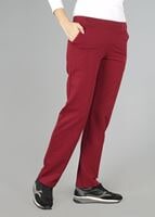 Female claret red JOGGERS 7051 