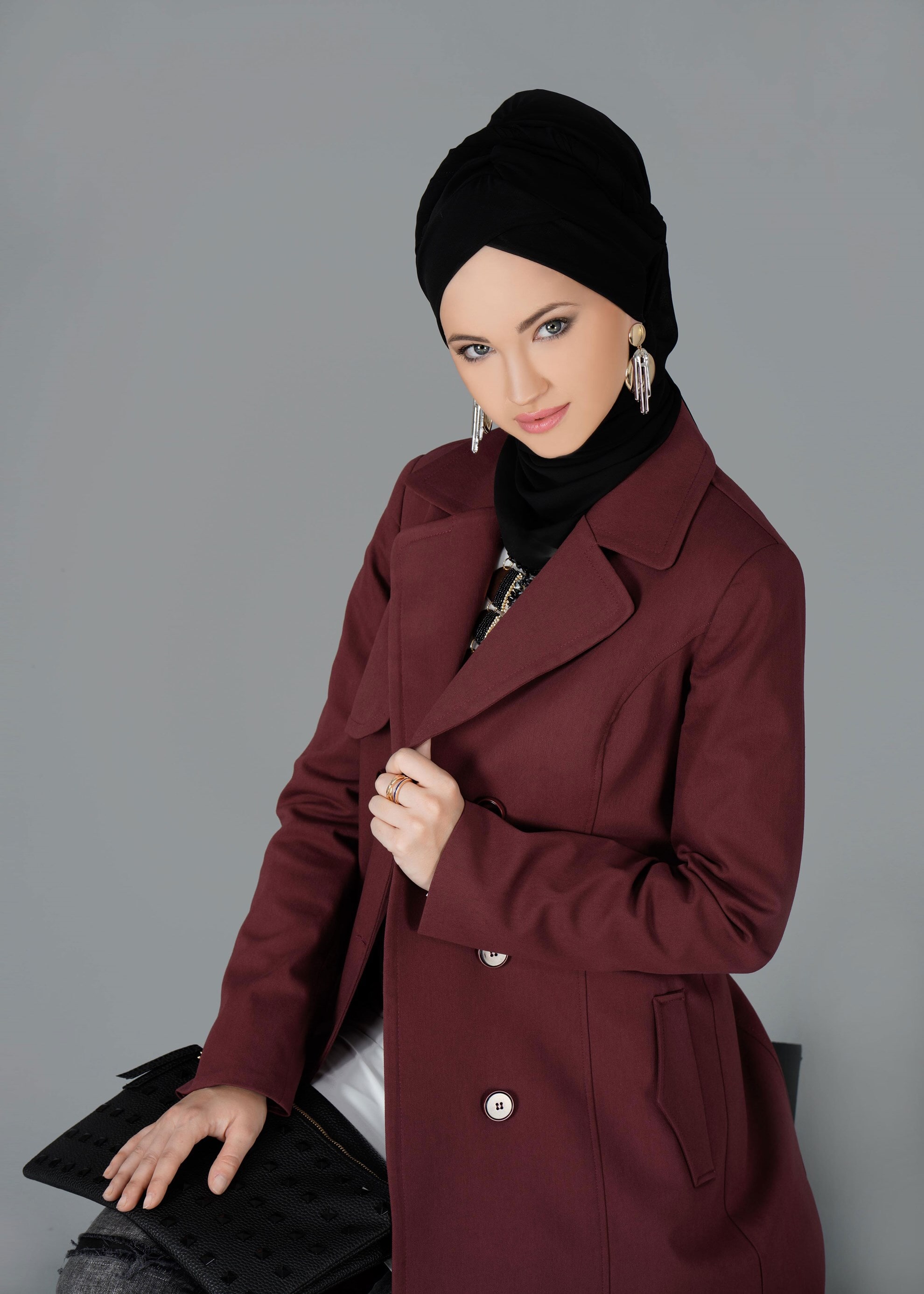 short jacket for gown satin and lined with mandarin college