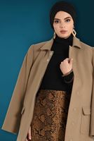 GİZLİ DÜĞMELİ CEPLİ KABAN 9792 