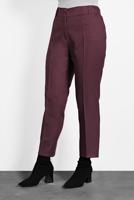 Femelle Prune PANTALON À COUPE CARROTTE 70019 
