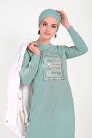 Femelle VERT 40651 ALEDA EŞOFMAN ELBİSE 38/44 TEK36