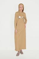 Femelle BEIGE 40684 ALEDA EŞOFMAN ELBİSE 36/42 TEK38