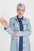 KUŞAKLI DÜĞMELİ PARDESÜ 10163