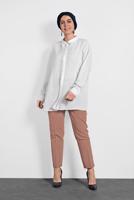 Femelle CAFÉ PANTALON À CLASSIQUE 70037 