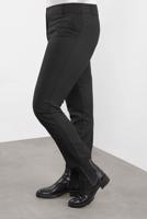 Female black MID-RISE PANTS 70124 