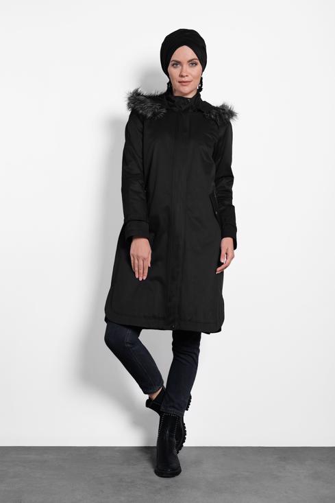 Femelle  PARKA À CAPUCHE 90002 