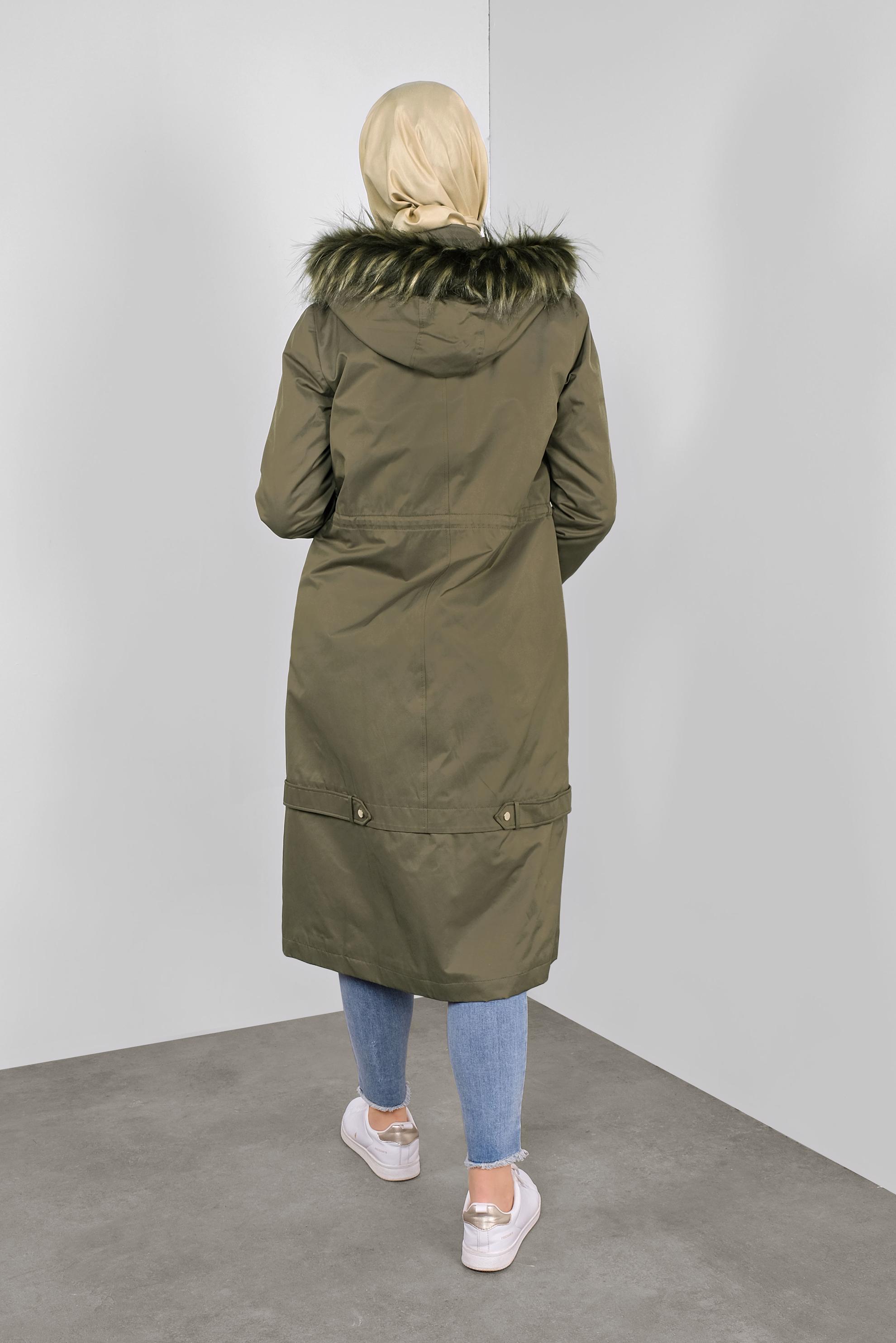 トップス No comment Paris organic cotton parka Puntododici Women's Parkas: Trendy Urban Jackets for Every