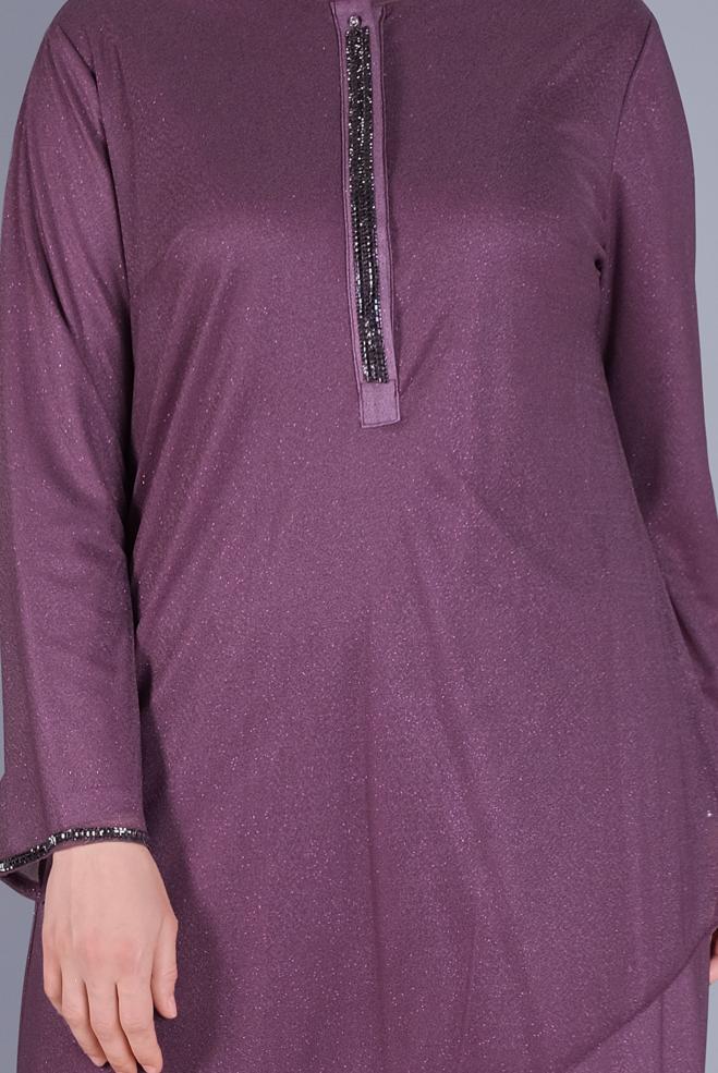 Female purple DRESS 20057 