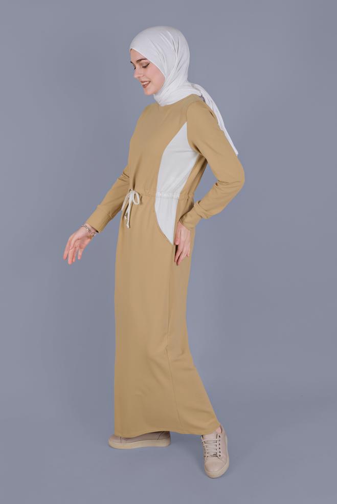 Femelle BEIGE ROBE DE SURVÊTEMENT 41481 