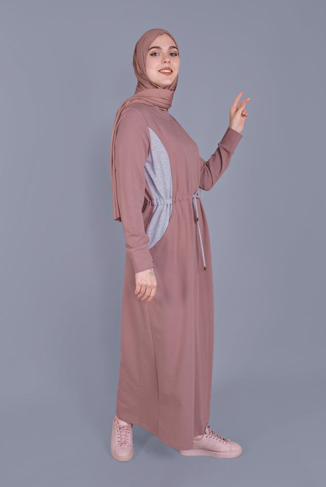 Female pink TRACKSUIT DRESS 41481 