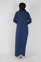 Female Navy blue STONE PRINTED TRACKSUIT DRESS 41571 