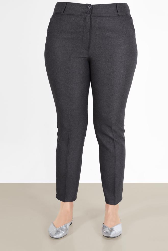 Femelle GRIS PANTALON COUPE CLASSIQUE 70290