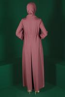 Female pink BUTTONED OVERALLS 42766 