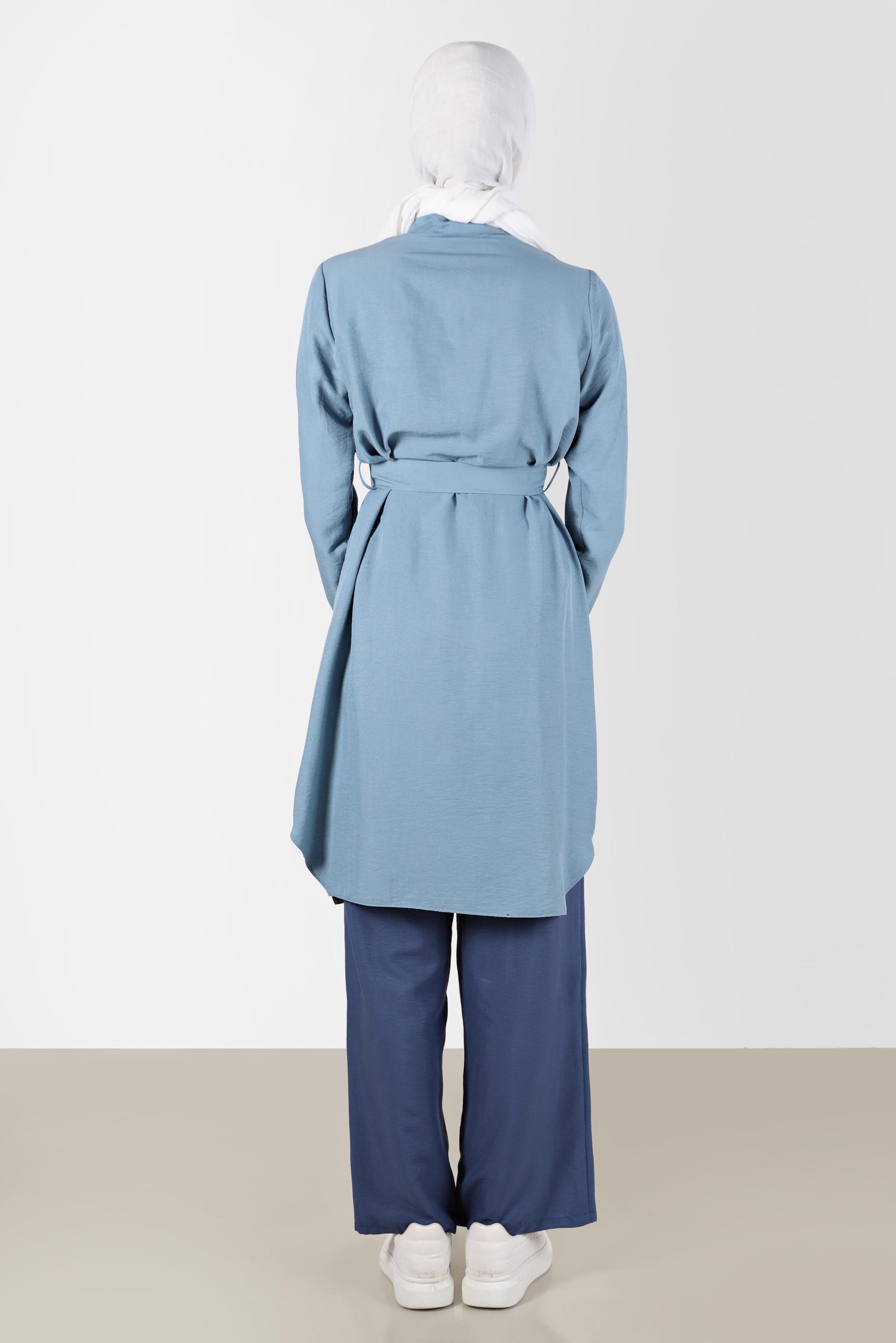 BELTED BUTTONED TUNIC | ALVİNA