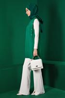 Femelle BLANC PANTALON AVEC FENTES 70439