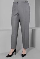 Femelle GRIS PANTALON CLASSIQUE COUPE DROITE 70478