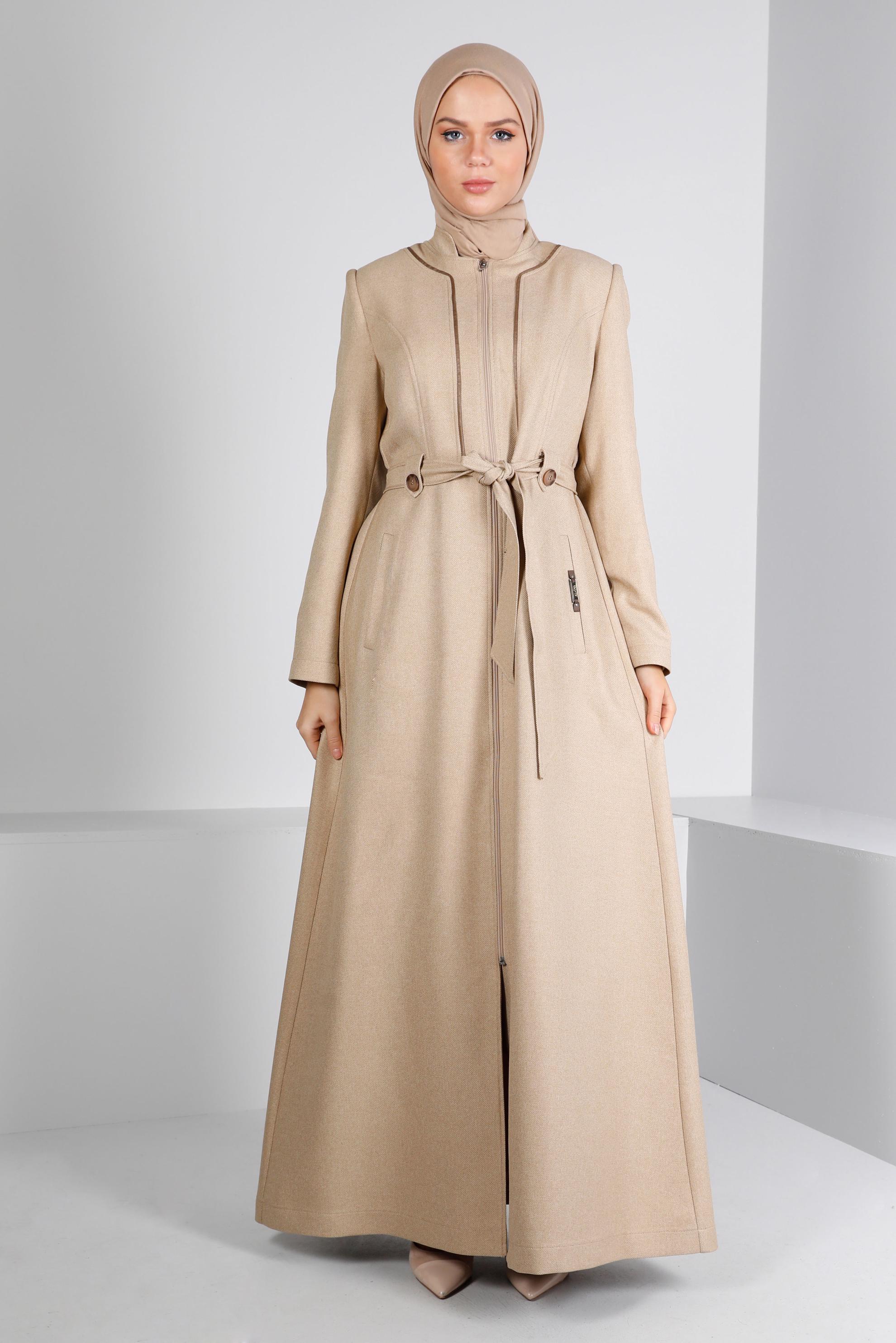 極美品✨papier パピエ　open collar coat キャメル CHINO CLOTH FLIGHT JACKET #KHAKI BEIGE [PMAS-OT01] – Diffusion