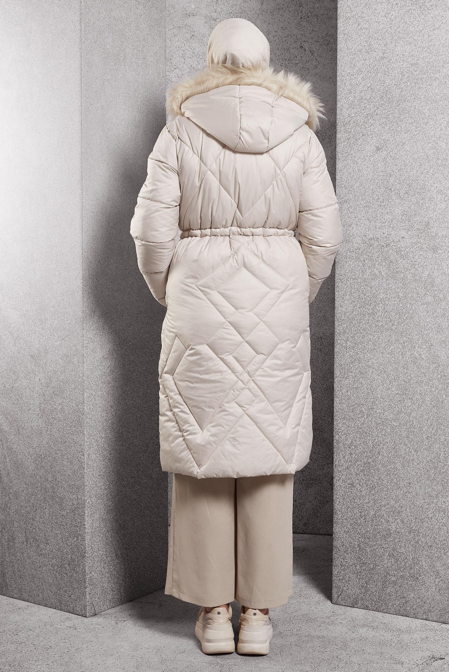 mink padded coat