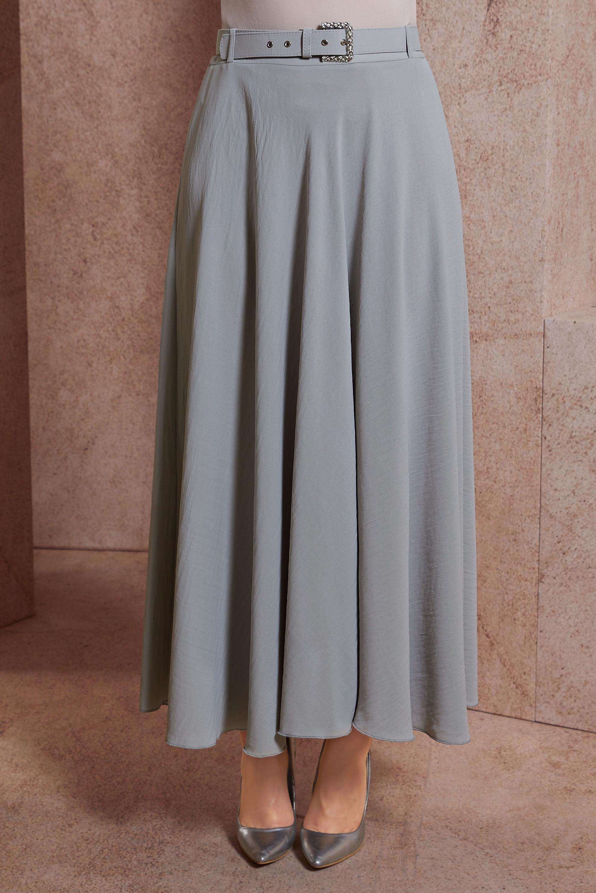 【INEGI】24fw Amelie Belted Skirt Pants BELTED SKIRT | ALVİNA