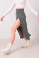 Female Green Midi Skirt