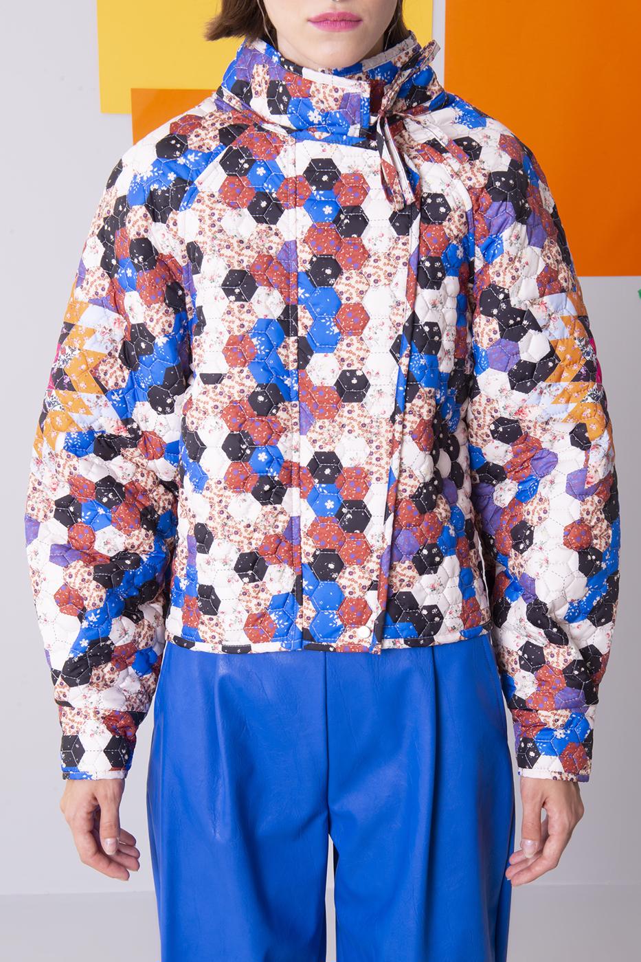 Female Multi Quilted Puffer