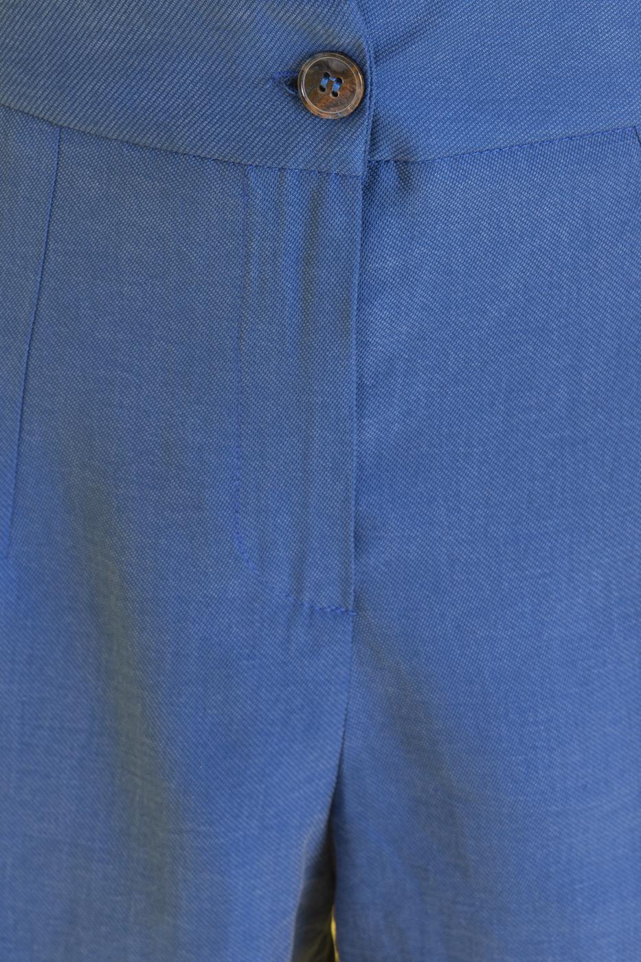 Female Blue High Waist Short
