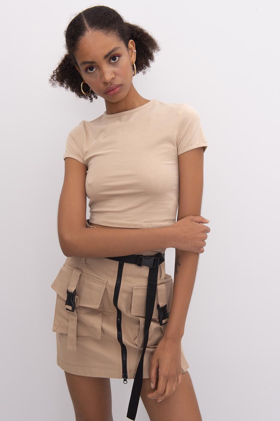 Bayan Bej Basic Crop Body
