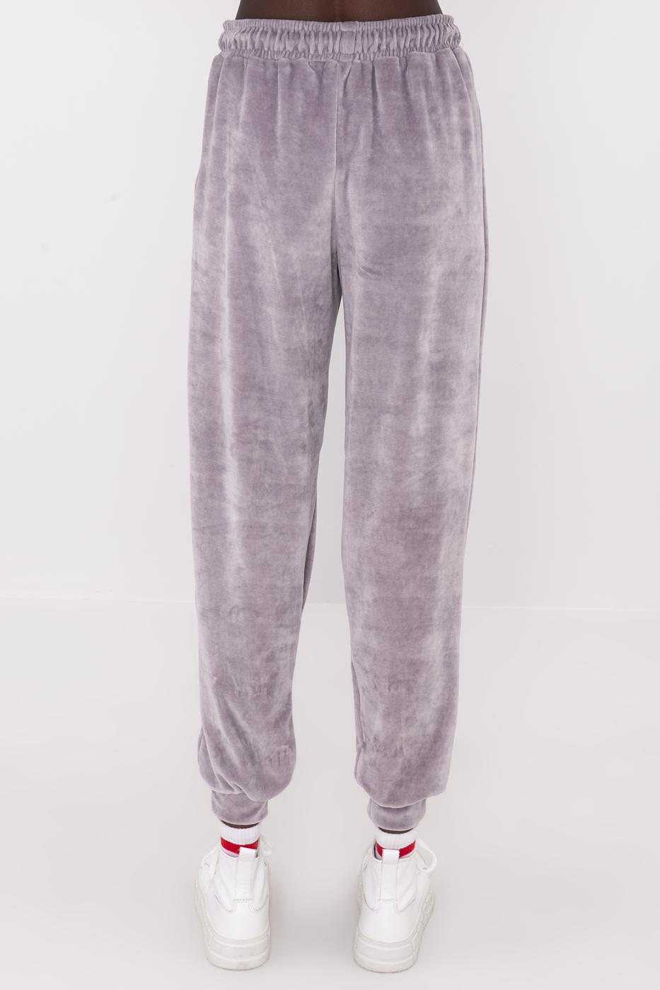 Female Mink Velvet Jogger Pants