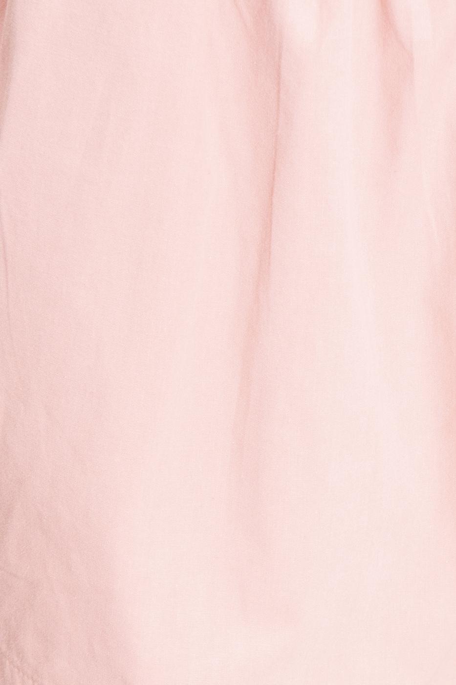 Female Rose Elasticated Waist Poplin Mini Shorts
