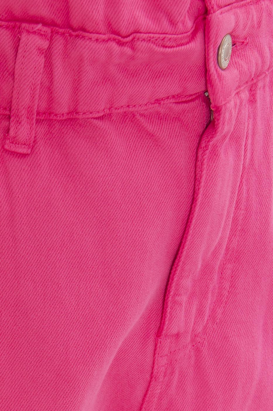 Bayan Fuşya Baggy Pantolon