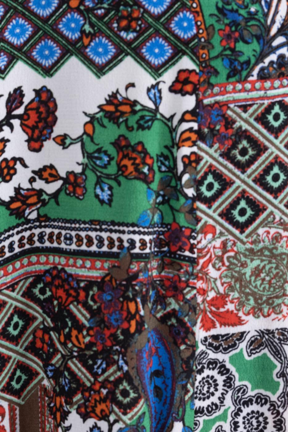 Bayan Multı Yarasa Kol Detaylı Kimono