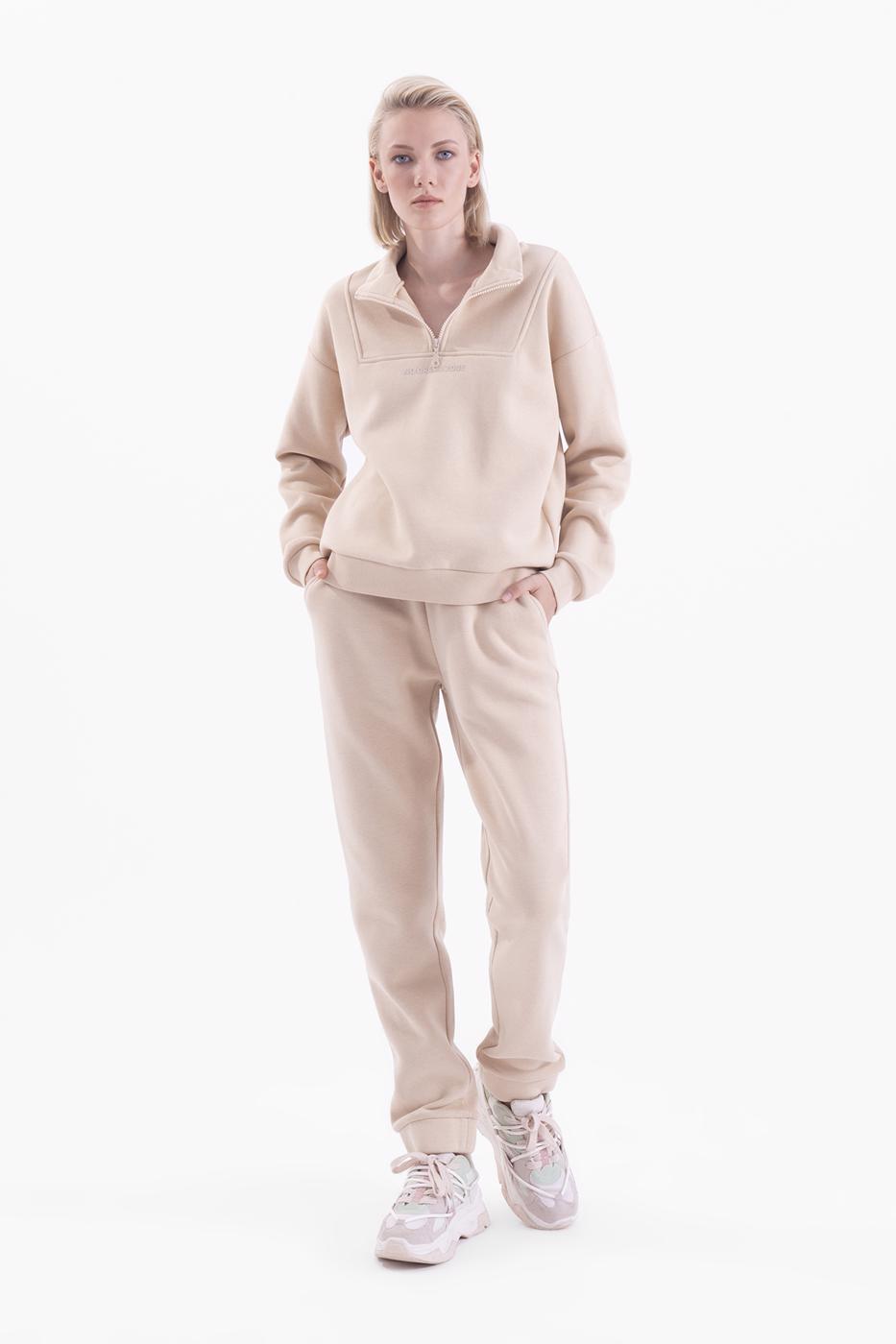Bayan Bej Jogger Pantolon