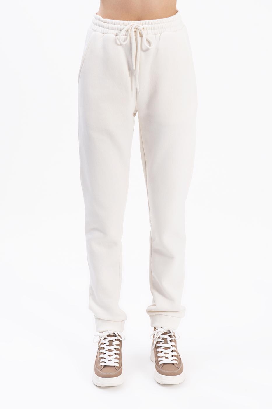 Bayan Ekru Jogger Pantolon