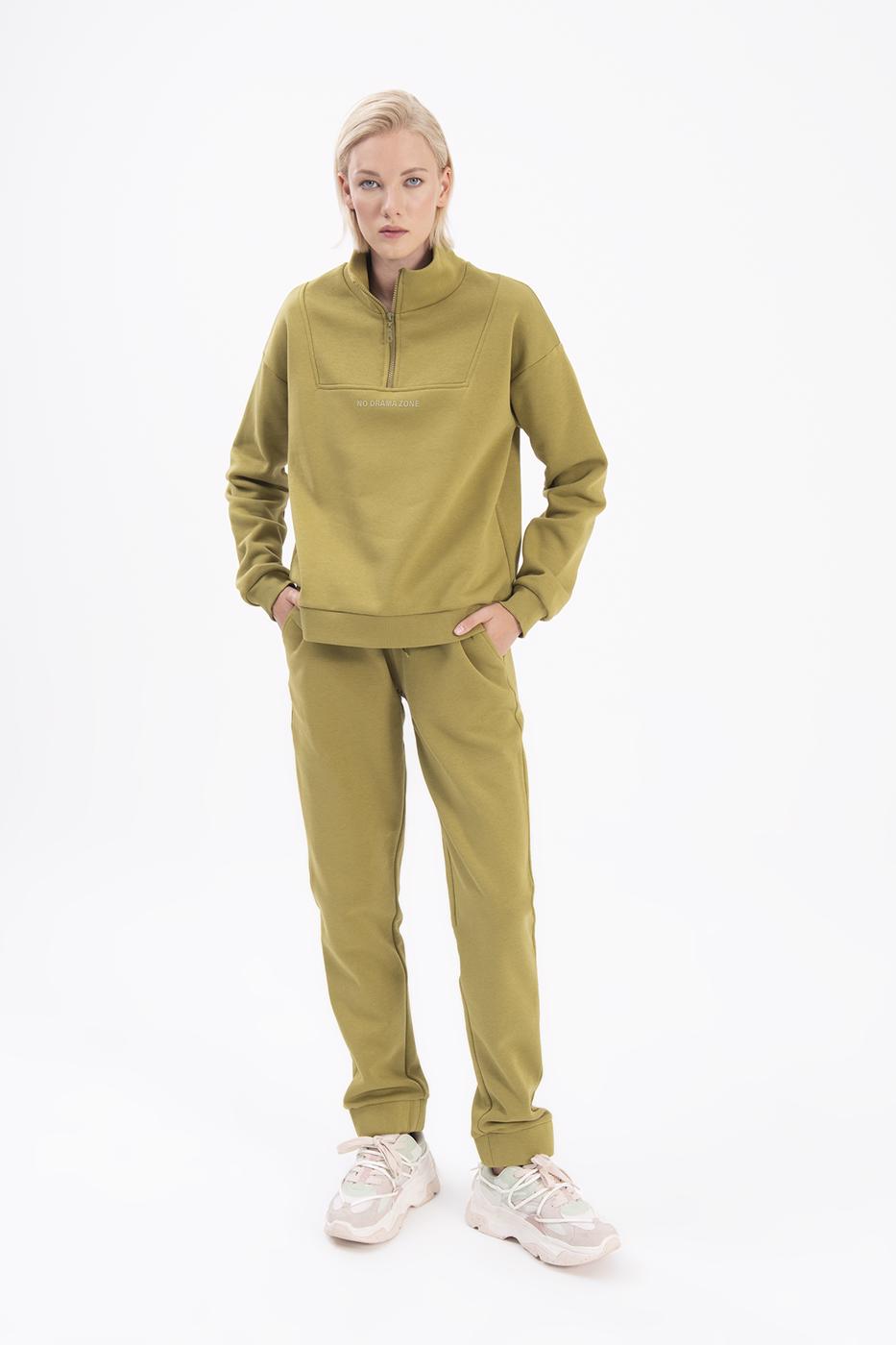 Bayan Haki Jogger Pantolon