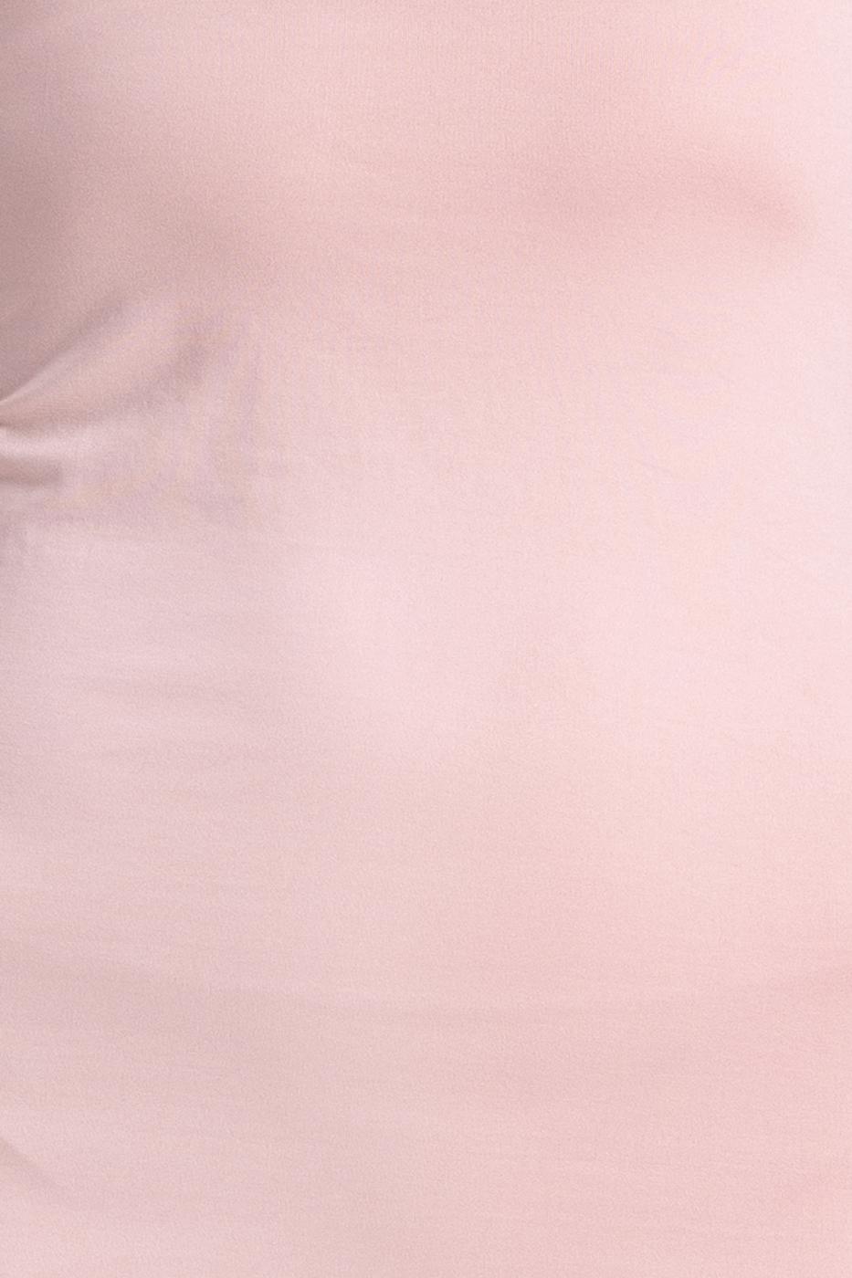 Bayan Pembe Askılı Mini Elbise
