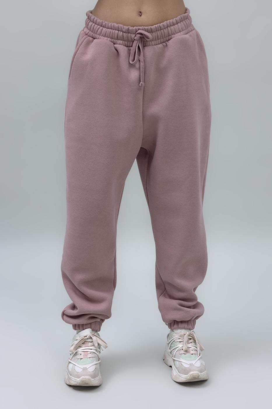 Bayan Pudra Şardonlu Jogger Pantolon