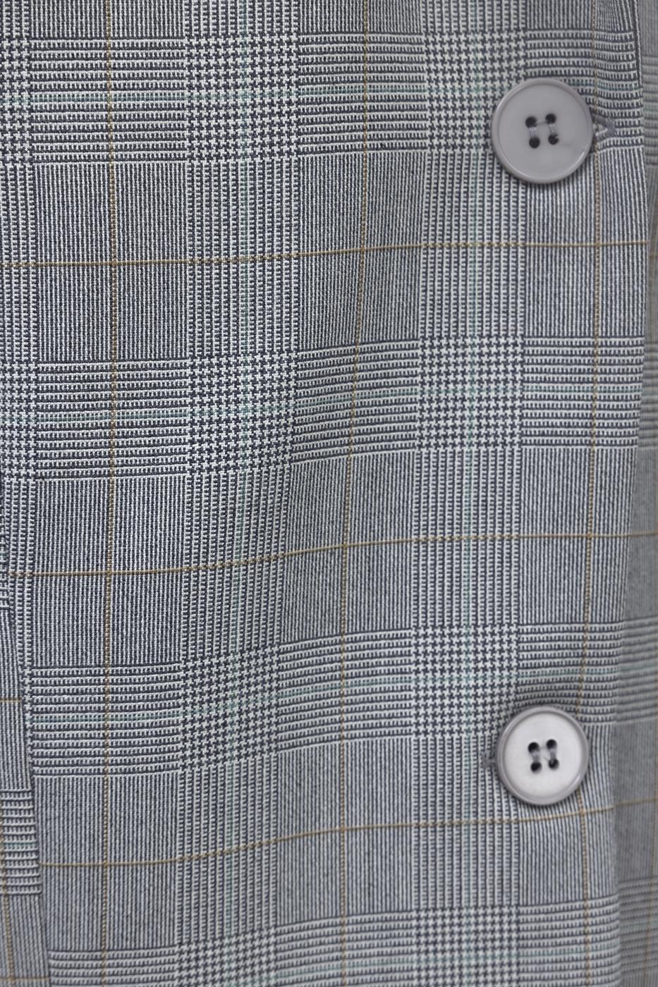 Bayan Gri Oversize Blazer Ceket
