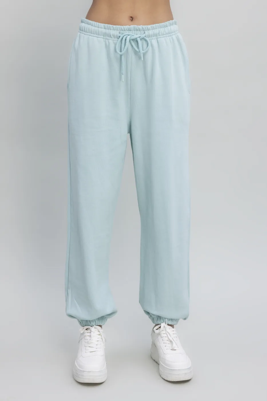 Bayan Yeşil Basıc Jogger Pantolon